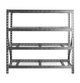 Gladiator® Hammered Granite 77" Wide Heavy Duty Rack with Four 24" Deep Shelves-0