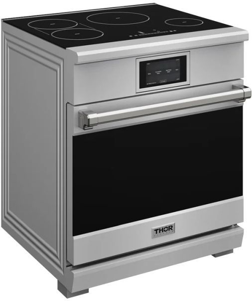 Thor Kitchen® X Series 30" Stainless Steel Freestanding Pro Style Induction Range-2