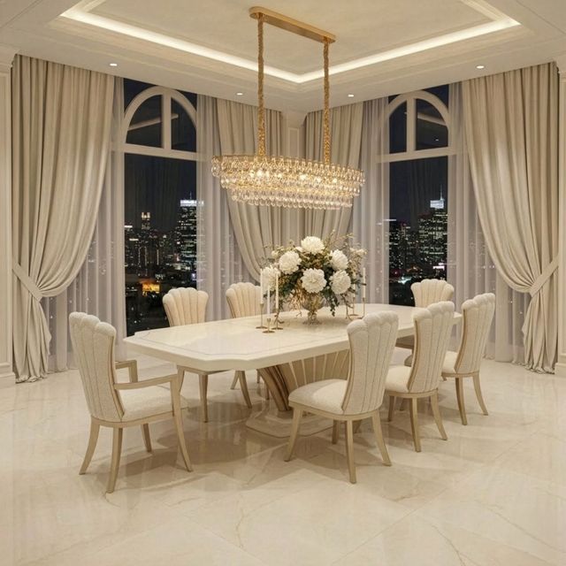 Michael Amini® Gala Gold 14-Light Rectangular LED Chandelier-1