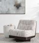 Classic Home Crandall Cocoa Cream Swivel Chair-1