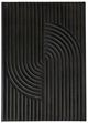 Moe's Home Collection Knott Washed Black Carved Wood Wall Art-1