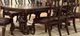 Furniture of America® Bellagio Brown Cherry Dining Table with 2 Leaves-0