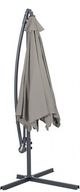 Furniture of America® Glam Graphite Polyester/Steel Outdoor Cantilever Umbrella with LED-3