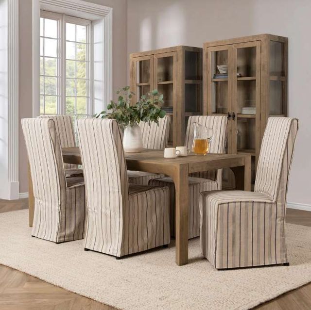 Classic Home Crest Natural Dining Table-1