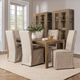 Classic Home Crest Natural Dining Table-1