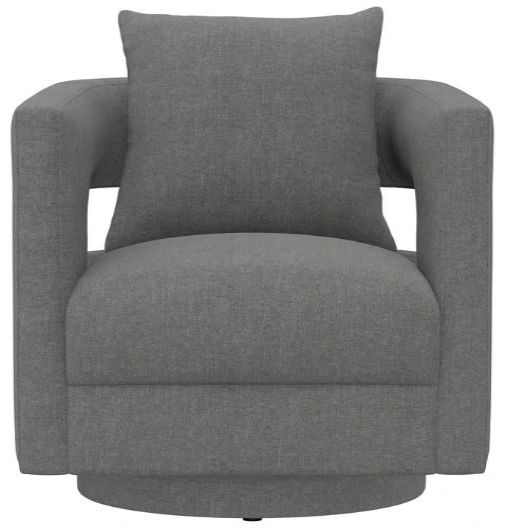 Emerald Home Jude Gray Swivel Chair-3