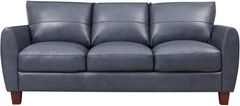 Leather Italia™ Georgetowne Traverse Ocean Blue Sofa