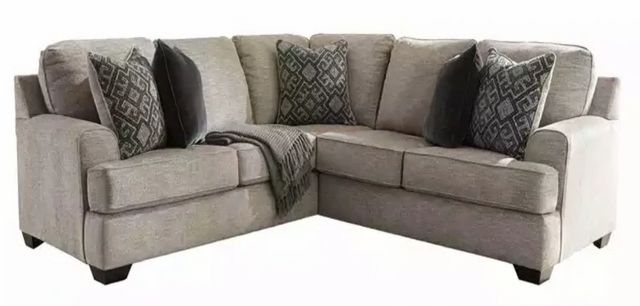 Signature Design by Ashley® Bovarian 2-Piece Curved Stone Sectional-0