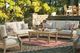 Signature Design by Ashley® Clare View Beige Sofa with Cushion-4