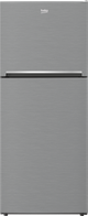 Beko 28" 13.5 Cu. Ft. Fingerprint-Free Stainless Steel Counter Depth Top Freezer Refrigerator-0