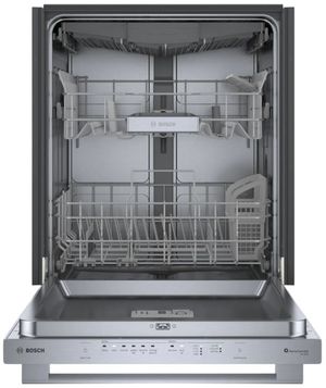 Bosch 500 Series 24" Stainless Steel Top Control Built-In Dishwasher
