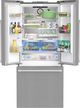 Beko 30 in. 16.1 Cu. Ft. Fingerprint-Free Stainless Steel Counter Depth French Door Refrigerator-3
