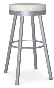 Amisco Customizable Rudy Swivel Spectator Stool-0