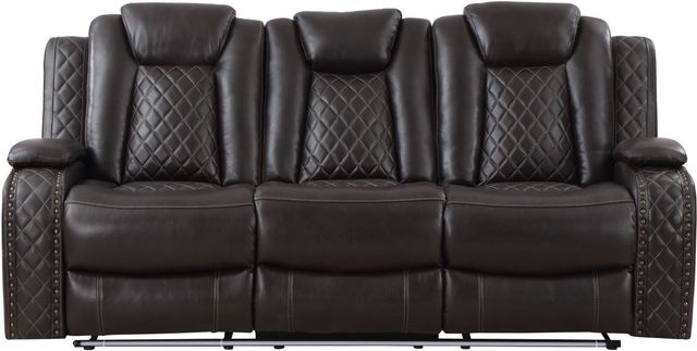 New Classic® Home Furnishings Joshua Brown Power Sofa-1