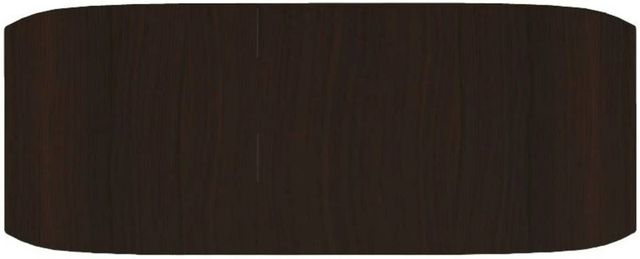 Mavin Customizable 72" Boat Extendable Dining Table with 18" Leaf-3