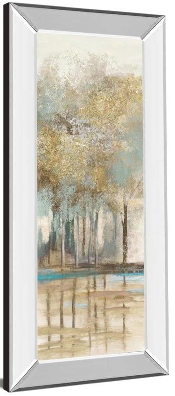 Classy Art Woodlot II by Allison Pearce Mirror Framed Wall Art-0