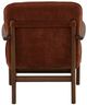 Dovetail Furniture Talesa Brown/Canna Rust Occasional Chair-3