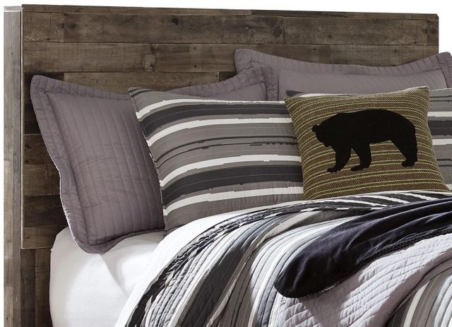 Benchcraft® Derekson Multi Gray Full Panel Headboard-0