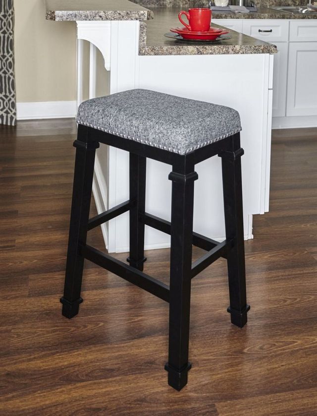 Linon Kennedy Black Bar Stool-3