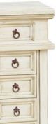 Million Dollar Rustic White Jewelry Chest with Side Door-2