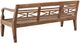 Furniture Classics Brown Antique Plantation Teak Outdoor Bench-3