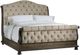 Hooker® Furniture Rhapsody Aurora Ecru/Walnut King Upholstered Sleigh Bed-0