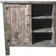 Vintage Furniture Media Stand with Clavos-1