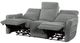Homelegance® Edition Dove Gray Power Reclining Sofa with Power Headrest-3