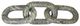 A & B Home Natural Off Green Marble Chain-0