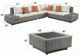 ACME Furniture Salena 5-Piece Beige/Gray Wicker Outdoor Conversation Set-2