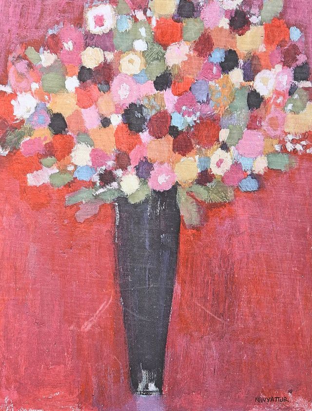 Stylecraft Norman Wyatt Brilliant Bouquet Wall Art-1