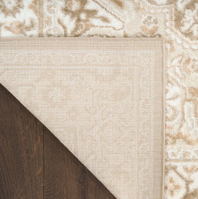 Nourison Home™ Dekor Ivory/Taupe 5'x7' Style 1 Area Rug-2