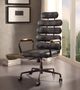 ACME Furniture Calan Vintage Black Leather Office Chair-2