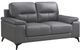 Mazin Furniture Mischa 2 Piece Dark Gray Sofa/Loveseat Set-4
