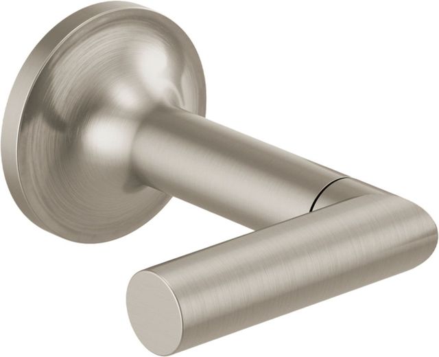 Brizo Odin® Brilliance® Brushed Nickel Wall Mount Lavatory Lever Handles-0