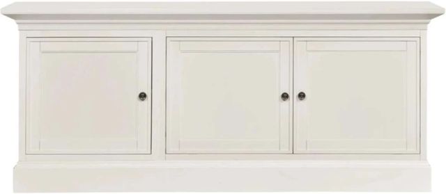 Hammary® Structures White Triple Three Door Console-0