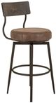 International Furniture Direct Castaña Brown 30" Bar Stool-0