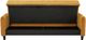 A & B Home Mustard Sofa Bed-4
