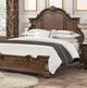 Furniture of America® Leovanni 4-Piece Dark Brown Traditional Queen Bedroom Set-1