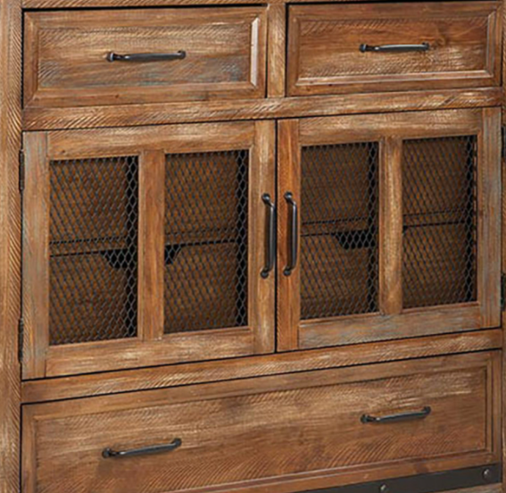 Intercon Taos Canyon Brown Media Chest-1