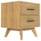 VIG Furniture Modrest Claire Walnut Nightstand-0