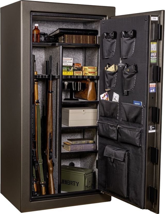 Liberty Safe USA Series Bronze Textured 30 Electronic Gun Safe-2