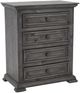 Vintage Furniture Chalet 4-Drawer Nightstand -0