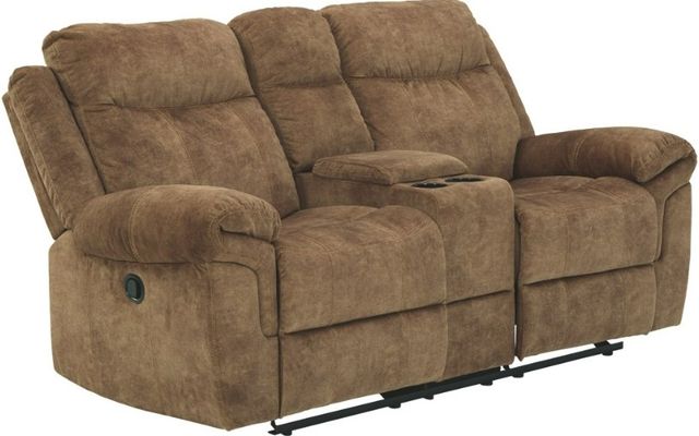 Signature Design by Ashley® Huddle-Up 2-Piece Nutmeg Living Room Set with Reclining Sofa-2