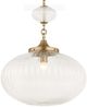 Uttermost® Bellaire Clear/Matte Gold Pendant-4
