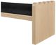 Meridian Furniture Sonia Black/Natural Bench-4