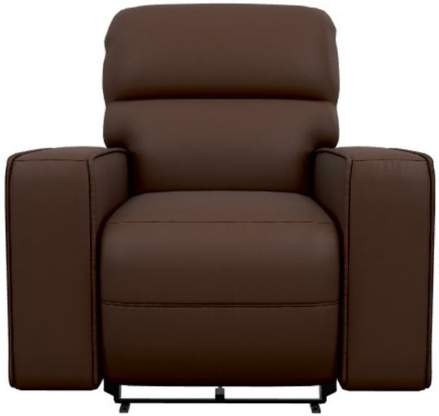 La-Z-Boy® Maddox Chestnut Power Wall Recliner with Headrest and Lumbar-1
