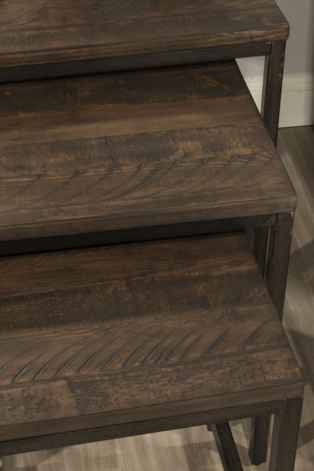 HH2 Home Castille 3-Piece Brown Nesting Tables-3
