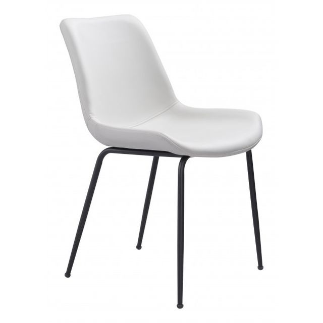 Zuo® Modern Byron White Dining Chair-0