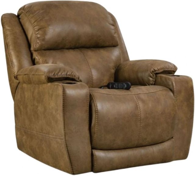 HomeStretch Starship Saddle Home Theater Power Recliner-0